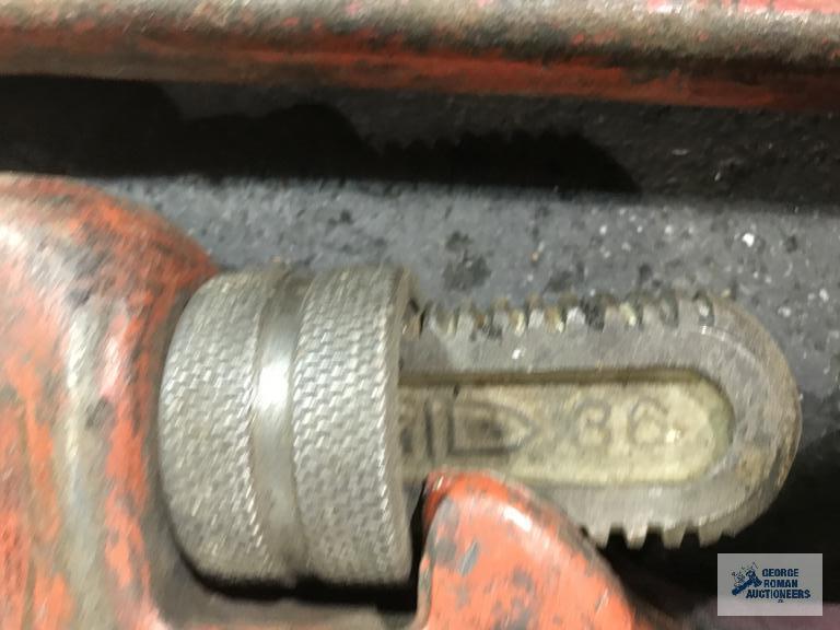 (6) RIDGID PIPE WRENCHES