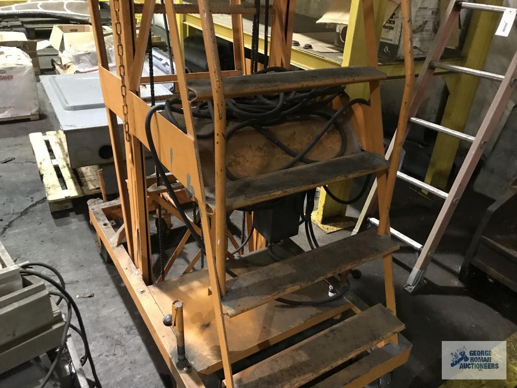 ELECTRIC LADDER CART