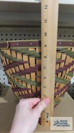 Longaberger giving basket
