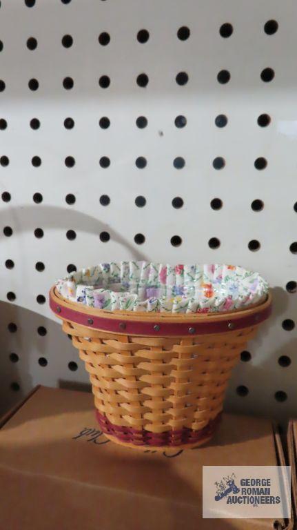Longaberger...assorted miniature flower baskets