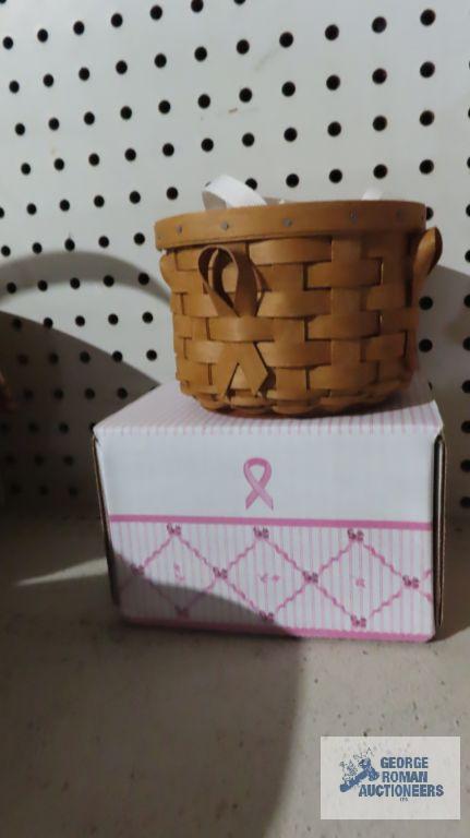 Longaberger 2005 and 2006 American Cancer Society baskets