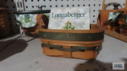 Longaberger 1993, 1998, & 2006 Irish design baskets