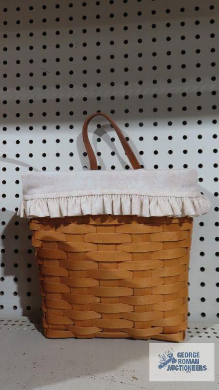 Longaberger 1999 and 2000 Hanging baskets