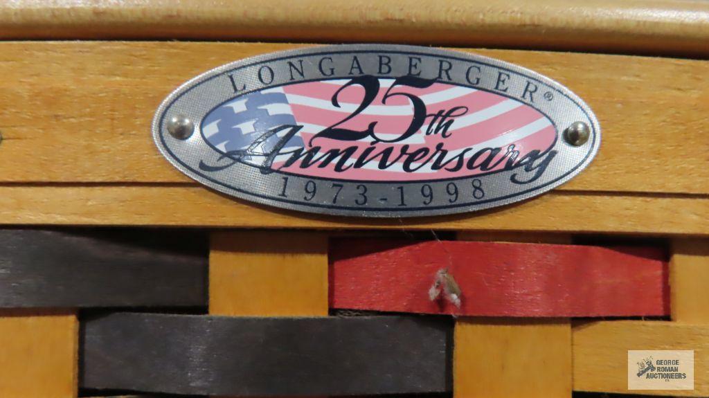 Longaberger 1997 25th anniversary basket