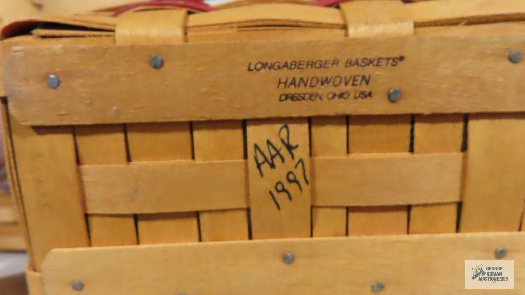 Longaberger 1997 25th anniversary basket