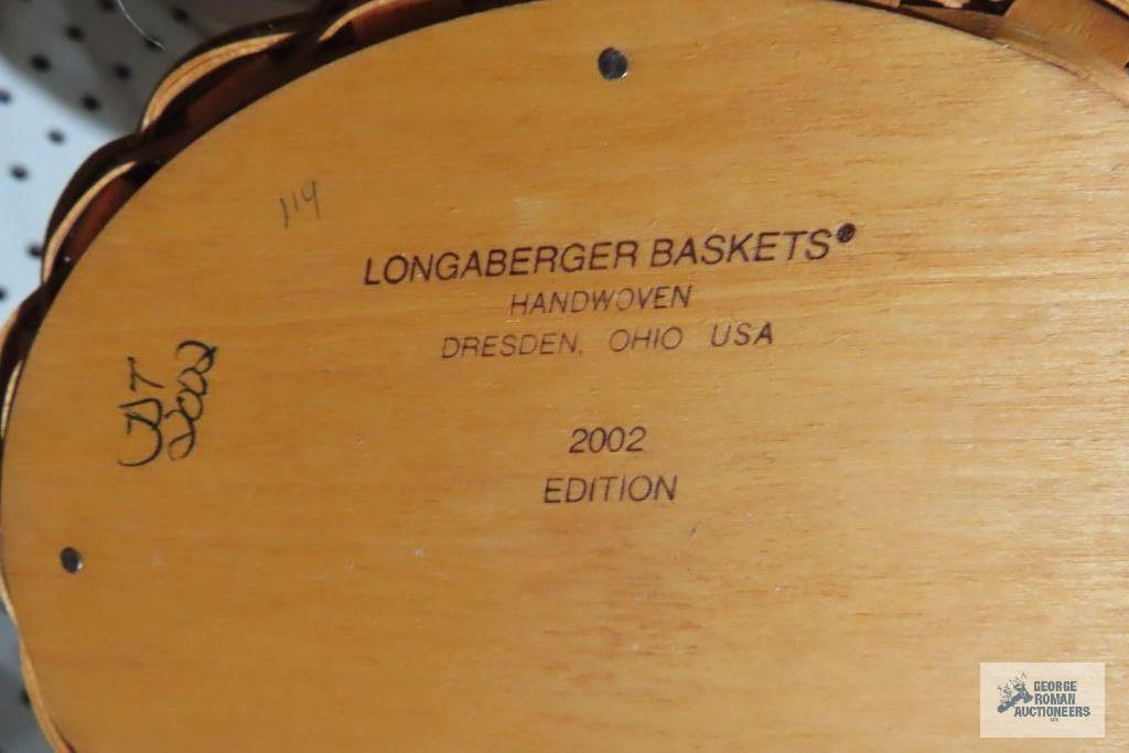 Longaberger 2000 and...2002 Easter basket