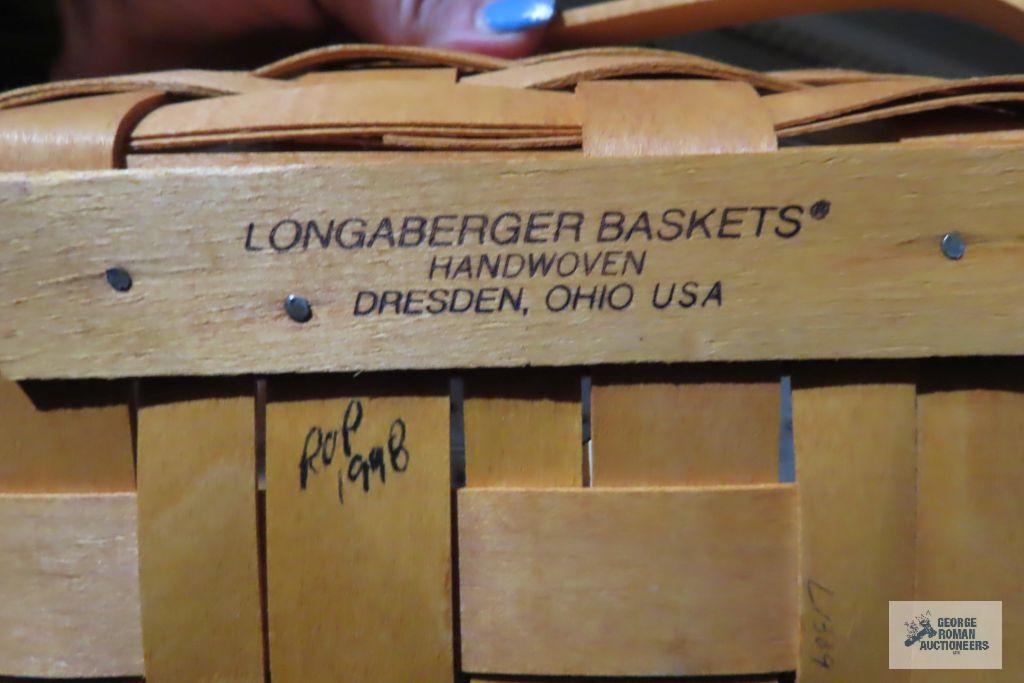 Longaberger 1998 and...1999 baskets