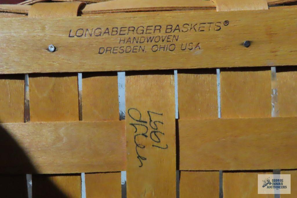 Longaberger 1997 and...1998 baskets