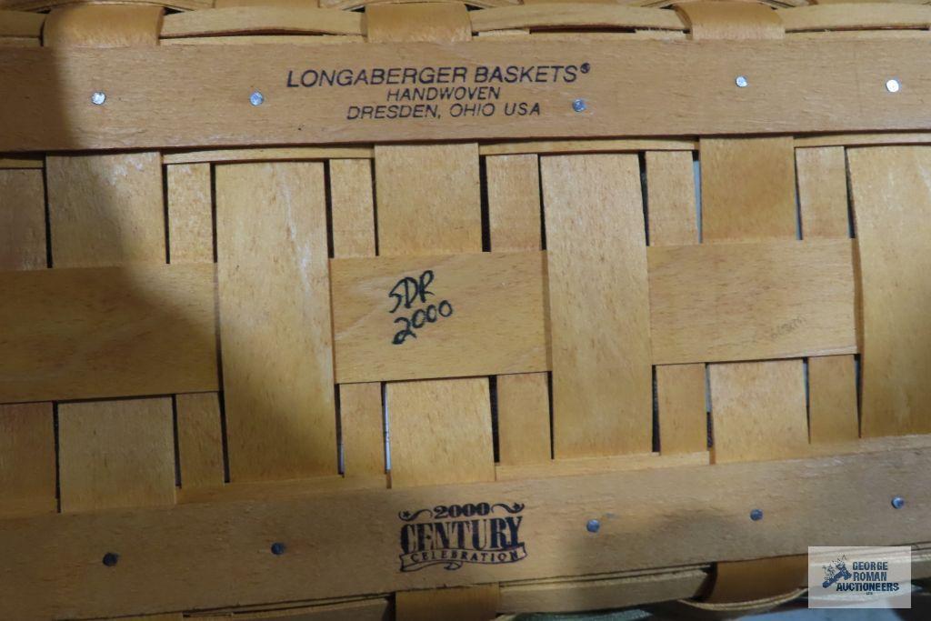Longaberger...(2) 2000 century celebration baskets