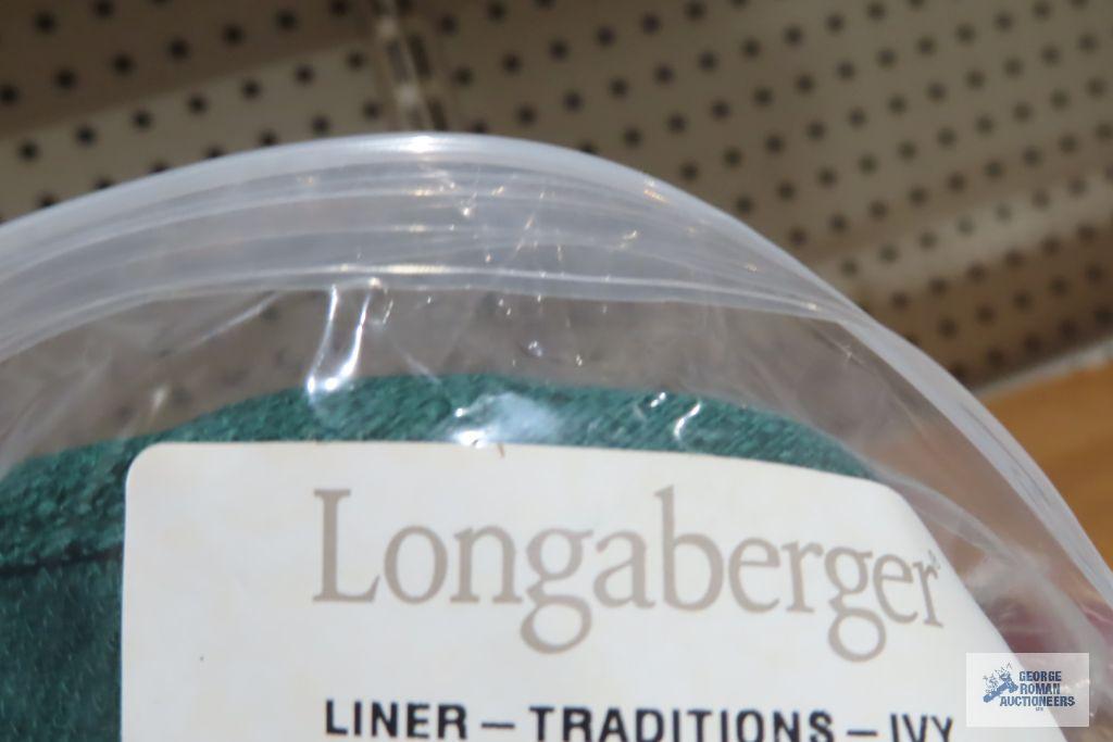 Longaberger 2002 Christmas basket