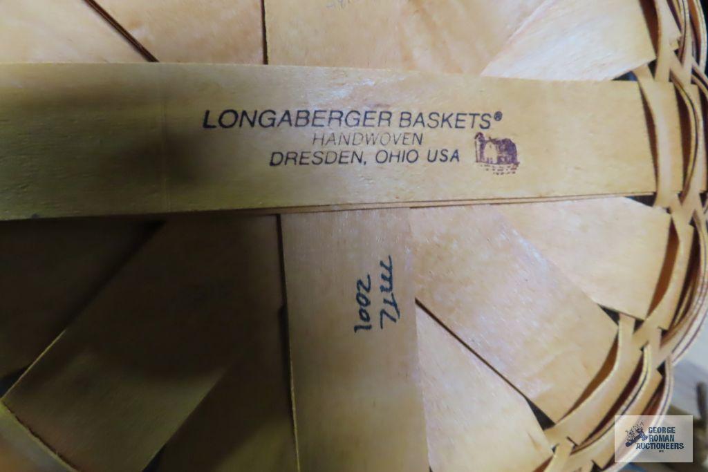 Longaberger 1998 and...2001 baskets