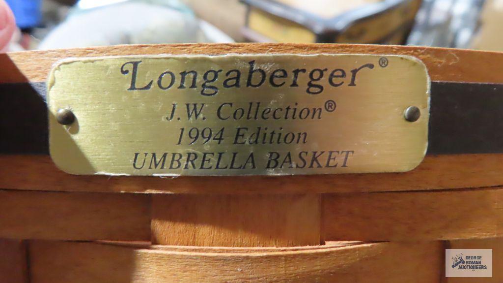 Longaberger umbrella basket