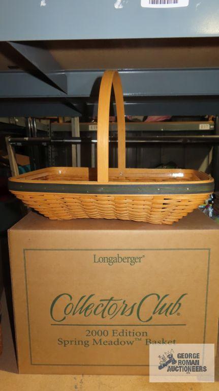 Longaberger spring meadow basket