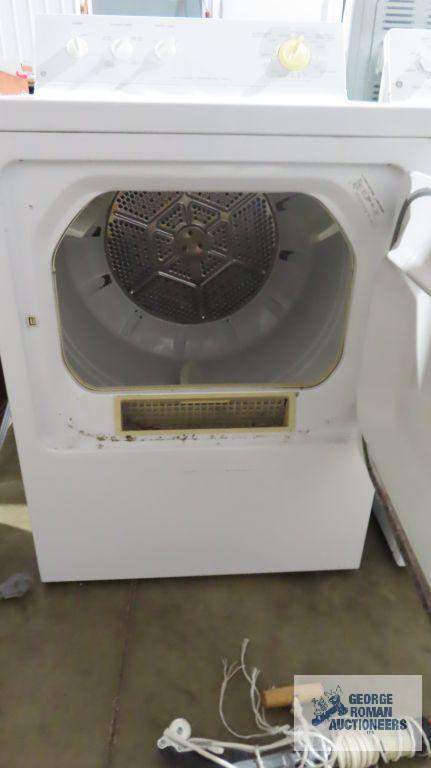 GE heavy duty super capacity electric dryer, model number DJSR473ET2WW