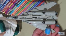 Metal USS Enterprise toy plane