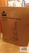 New in the box, revolution, pet pro upright, deep cleaner by Bissell
