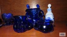 Cobalt blue pitchers