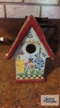 Home sweet home by Royal Doulton butterfly garden birdhouse