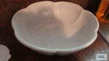 McCoy floral shaped bowl