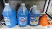 Windshield washer fluid and funnel