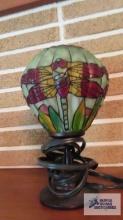 Tiffany style dragonfly...motif...decorative lamp