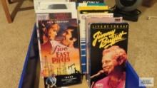 Jimmy Buffett and other VHS tapes