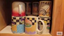 Lot of assorted mugs