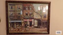 Italy scene print. see picture for artist name