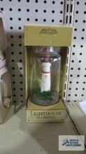 Lighthouse in a bottle