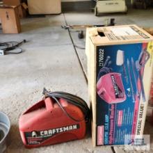 Craftsman 1250 PSI electric pressure washer with box. Missing parts. Head unit only