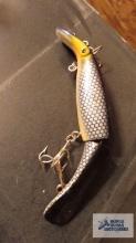 Large articulated fishing lure