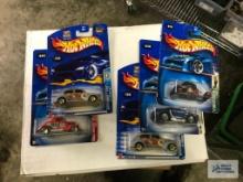 (6) HOT WHEELS. SEE PICTURES FOR TYPE AND MODELS.