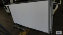 Two smart boards approximately 7 ft by 5 ft