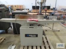 Delta,...single phase,... 8-inch...jointer with base. Model number 37-877, serial number 010867. Bas