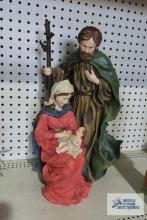Nativity composite figurine