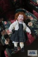 Porcelain doll made by Kathy Barry-Hippensteel