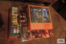 Five hundred and one thousand piece puzzles