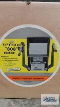 Vernon 808 film editor with box