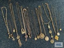 Costume jewelry necklaces