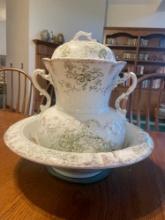Grindley semi porcelain bowl & server