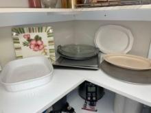 Baking dishes/sheets and serving plates