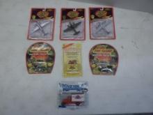 Road Champs Airplanes, Sonic Lasers Military Collection, Matchbox Original Replica, Kroger Truck