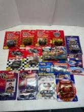 Assorted Nascar Diecast Cars in Blisters Packs