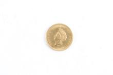 1854 $1 Gold Coin