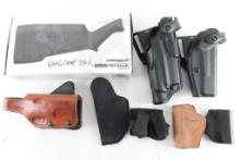 Lot of Holsters & Stock