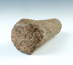 5" tall Granite Bell Pestle recovered in Lorain Co., Ohio. Ex. Garry Mumaw, Gilbert Dilley.