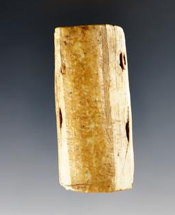 2 7/8" Ivory Inuit Archers Wrist Guard recovered in Alaska.