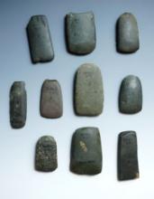 Group of artifacts found at the Riker Site, Tuscarawas Co. Ohio.