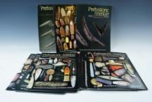 Set of 12 softcover publications from "Prehistoric American"….......................................