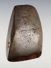 2 1/16" Hematite Celt in excellent condition with a sharp bit. Found in Scioto Co., Ohio. Ex. Payne.